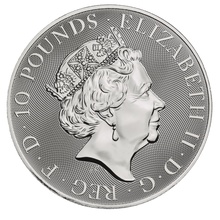 2020 Royal Mint Valiant Silver Coin 10oz