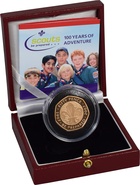 Gold Proof 2007 Fifty Pence 50p Piece - Scouts Boxed