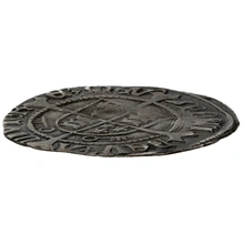 1504-1509 Henry VII Silver Half Groat Twopence Hammered York Arch Bainbridge