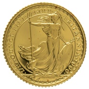 1996 Tenth Ounce Proof Britannia Gold Coin
