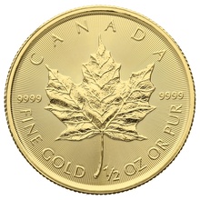 2019 Half Ounce Gold Maple