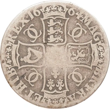 1664 Silver Crown Coin Charles II