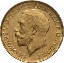1911 Gold Sovereign Coin George V Perth