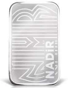 100g Silver Bar Nadir