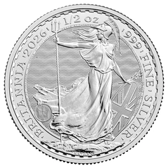 2026 Britannia 1/2oz Silver Coin