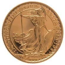 1987 Proof 1/4oz Gold Britannia Coin