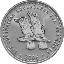 2006 Australian Kookaburra Silver Coin 1oz