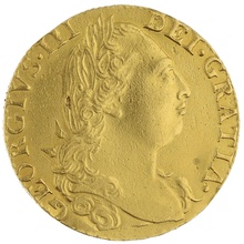1763 Guinea Gold Coin