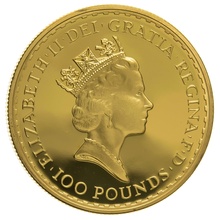 1992 Proof Gold Britannia Coin 1oz