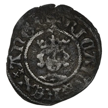 1377-1399 Silver Half Penny Coin Richard II Hammered