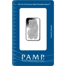 20g Platinum Bar PAMP Lady Fortuna Minted