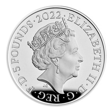 2022 Proof Silver Crown £5 Coin 100th Anniversary of the Discovery of Tutankhamun’s Tomb Boxed