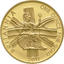 2011 Proof Gold Britannia 4 Coin Set Boxed
