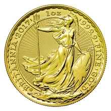 2017 Gold Britannia Coin 30th Anniversary 1oz