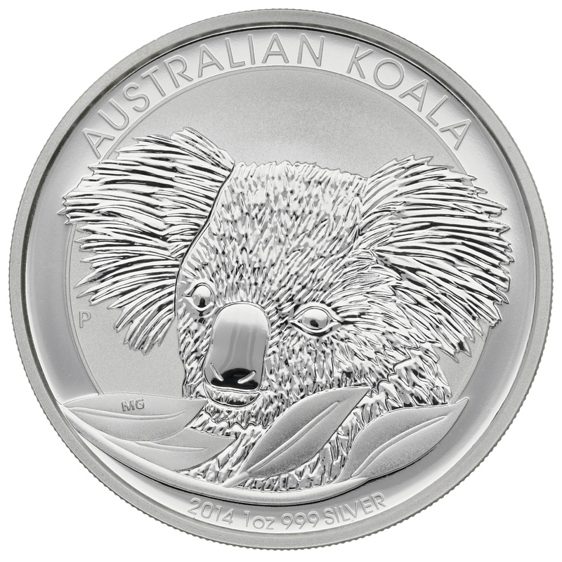 2014 Australian Koala Silver Coin 1oz