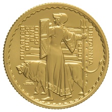 2001 Proof 1/4oz Gold Britannia Coin