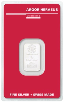 5g Silver Bar Argor-Heraeus