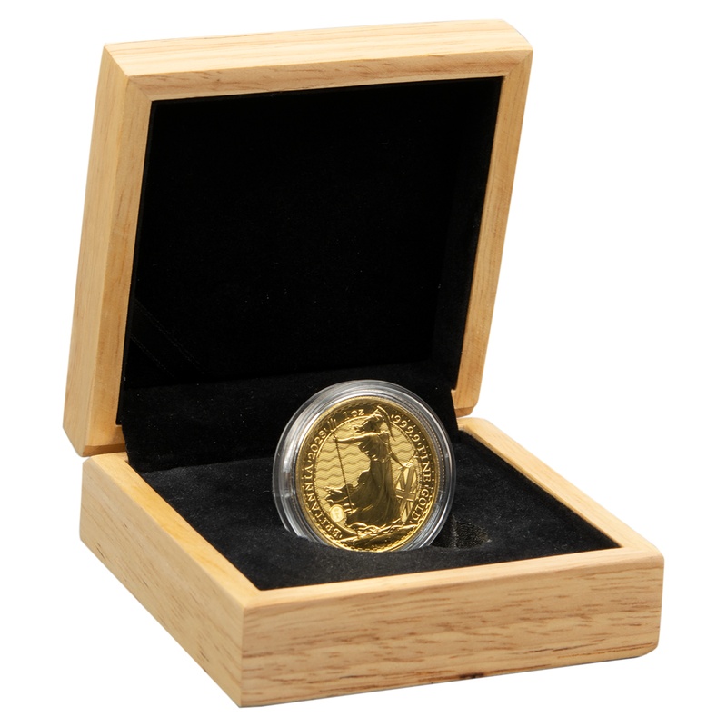 2023 1oz Gold King Charles III Britannia Coin Gift Boxed