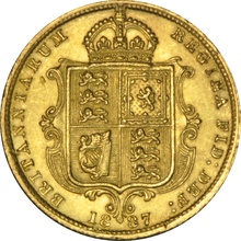 1887 Gold Half Sovereign Queen Victoria Jubilee Head NGC MS61