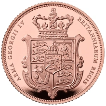 2025 Proof Gold Sovereign Coin Boxed