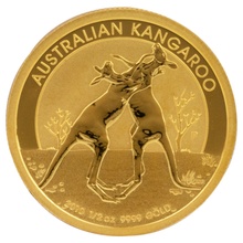2010 1/2oz Australian Kangaroo Gold Nugget Coin