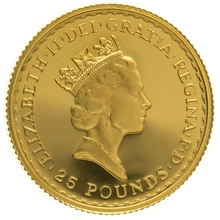 1991 Proof 1/4oz Gold Britannia Coin