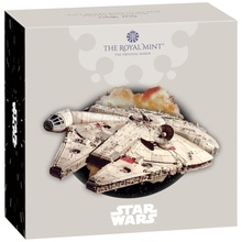 2024 1oz Millennium Falcon Star Wars Proof Gold Coin Boxed