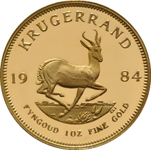 1984 Proof Krugerrand Gold Coin 1oz