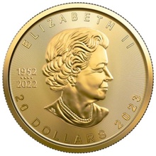 2023 1/2oz Canadian Maple Leaf Gold Coin
