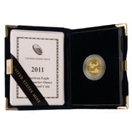 2011 Proof 1/4oz American Eagle Gold Coin Boxed