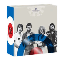 2021 Proof 5oz The Who Gold Coin Music Legends Boxed