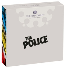 2023 Proof 1oz The Police Silver Coin Music Legends Boxed
