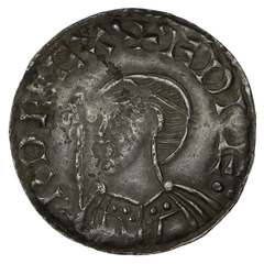 1050-1053 Edward the Confessor Silver Penny Expanding Cross Type Stamford Harcin