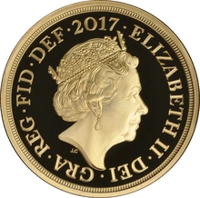 2017 Proof Gold Sovereign 5 Coin Set 200th Anniversary Fifth Head Boxed