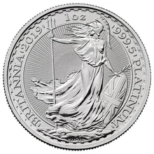 Second Hand 1oz RM Platinum Coin CGT Free (£100)
