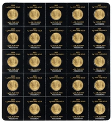 2023 MapleGram 25 x 1g Gold Coins