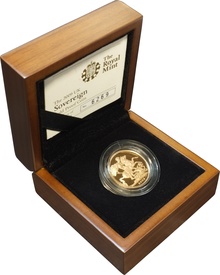 2009 Gold Proof Sovereign Boxed