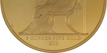 2013 Proof 5oz Gold Britannia Coin Boxed