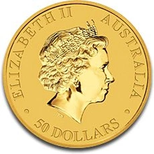 2012 1/2oz Australian Kangaroo Gold Nugget Coin