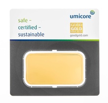 100g Gold Bar Umicore