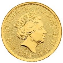 2023 1/2oz Gold Britannia Coin Queen Elizabeth II