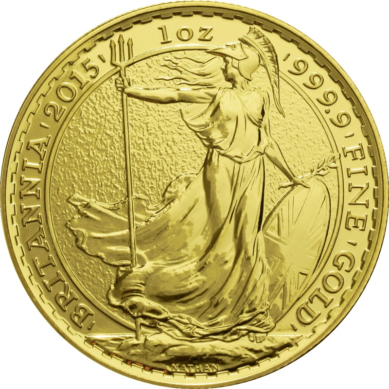 2015 Britannia One Ounce Gold Coin