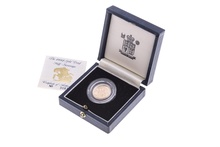 1992 Proof Gold Half Sovereign Boxed