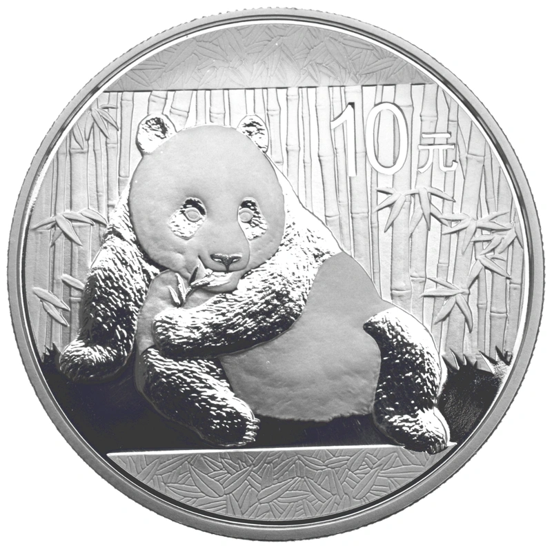 2015 1oz Chinese Panda Silver Coin