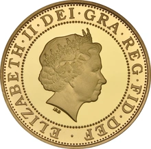 2001 Proof £2 Coin Gold Double Sovereign Marconi
