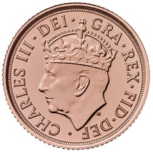 2023 Coronation Gold Half Sovereign Coin