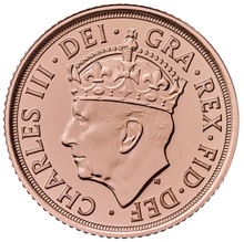 2023 Gold Half Sovereign Coronation Coin