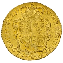 1731 Gold Half Guinea Coin George II
