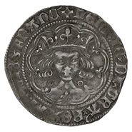 1422-7 Henry VI Silver Fourpence Annulet Issue - mm Pierced Cross