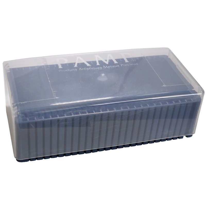 Empty PAMP Gold Bar Storage Box 25 x Bar
